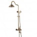 TY Antique Country Modern Shower Only Rotatable with Ceramic Valve Single Handle Two Holes for Antique Copper   Shower Faucet - B0749N95BB